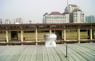 Pemasangan Turboair Turbine Ventilator proyek 2